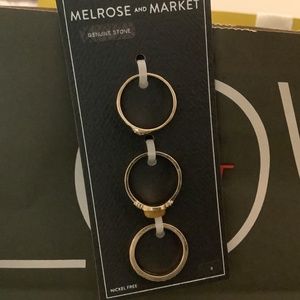 Melrose & Market  rings a NORDSTROM Rack costume jewelry! Great STOCKING Stuffer